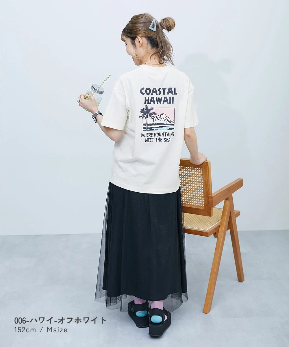 日本童裝 dev!rock 親子裝 印花短袖上衣 M-LL  大人款 男童款/女童款 TOPS 夏季