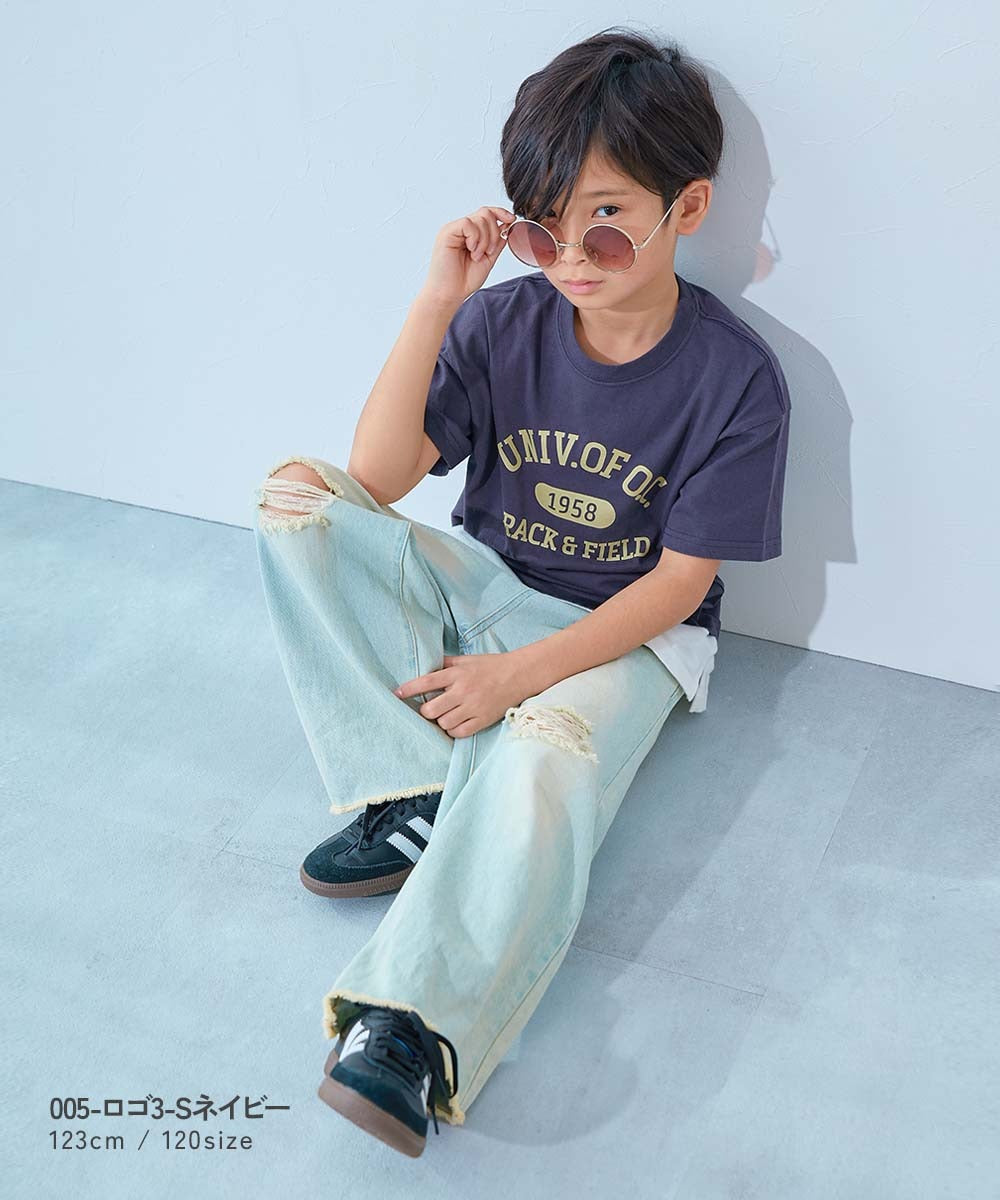 日本童裝 dev!rock 印花短袖上衣 90-160cm 男童款/女童款 TOPS 夏季