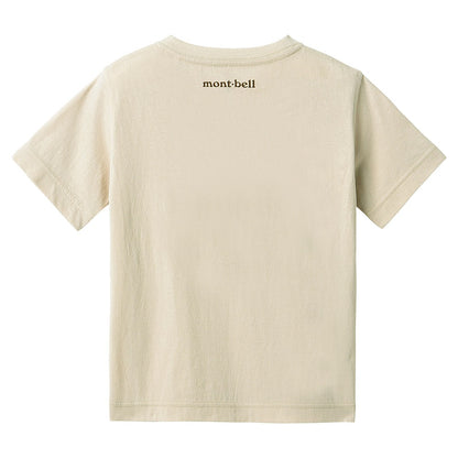 日本童裝 mont-bell  防UV/透氣/彈性 小熊T恤  100-130cm 親子裝 夏季 TOPS