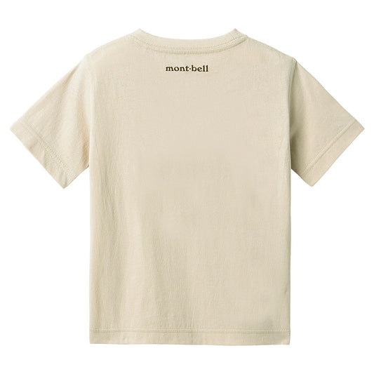 Japanese children's clothing mont-bell UV protection / quick-drying / durable / breathable / odor suppression route asking / forest show / Hokkaido killer whale pattern top XS-XL adult summer TOPS 