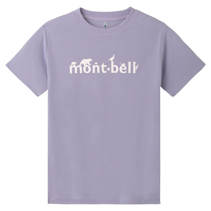 日本童裝 mont-bell 防UV/速乾系列/透氣 字母logoT恤 140-160cm 親子裝 夏季 TOPS
