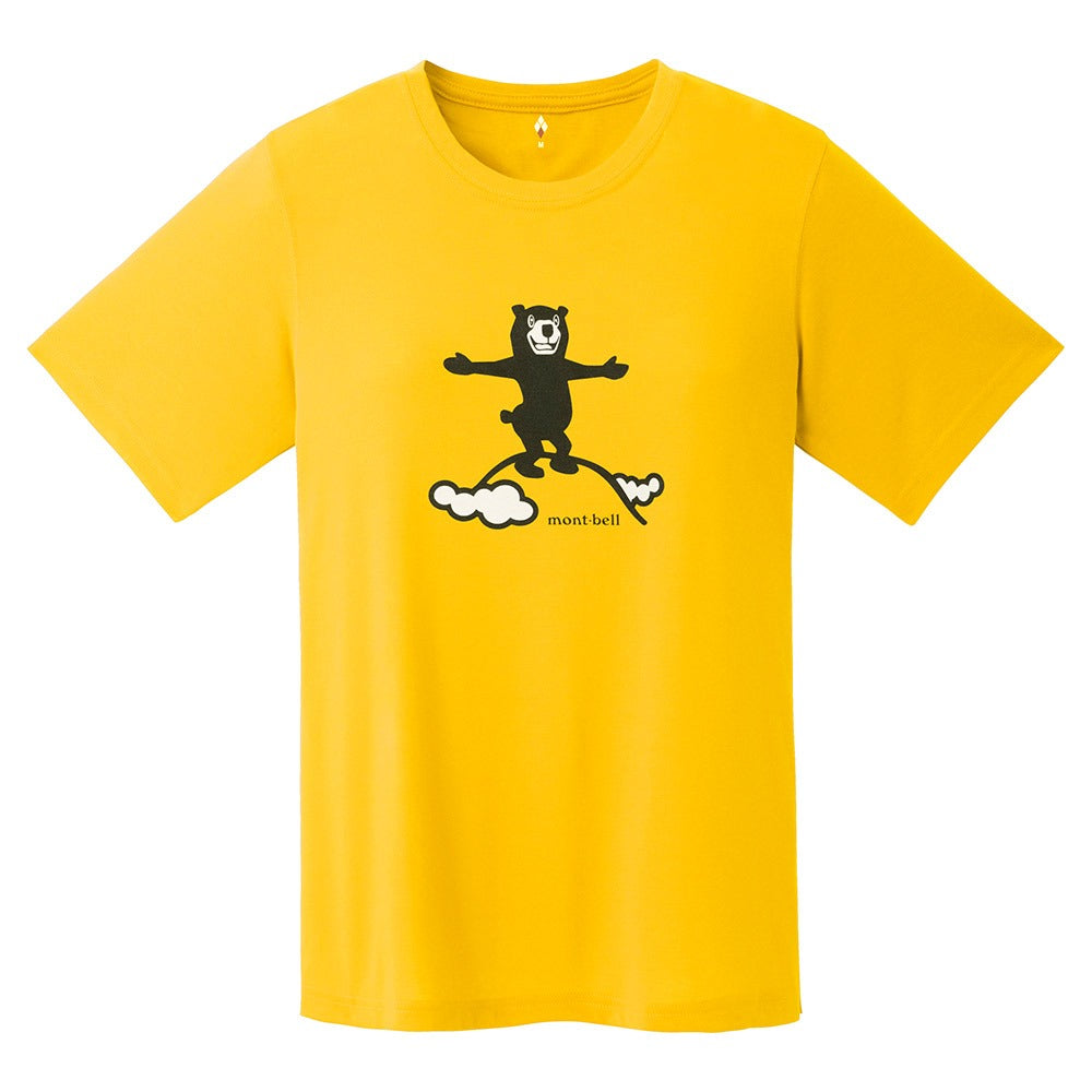 日本童裝 mont-bell  防UV/速乾系列/透氣 山頂熊T恤 XS-XL 親子裝 夏季 TOPS