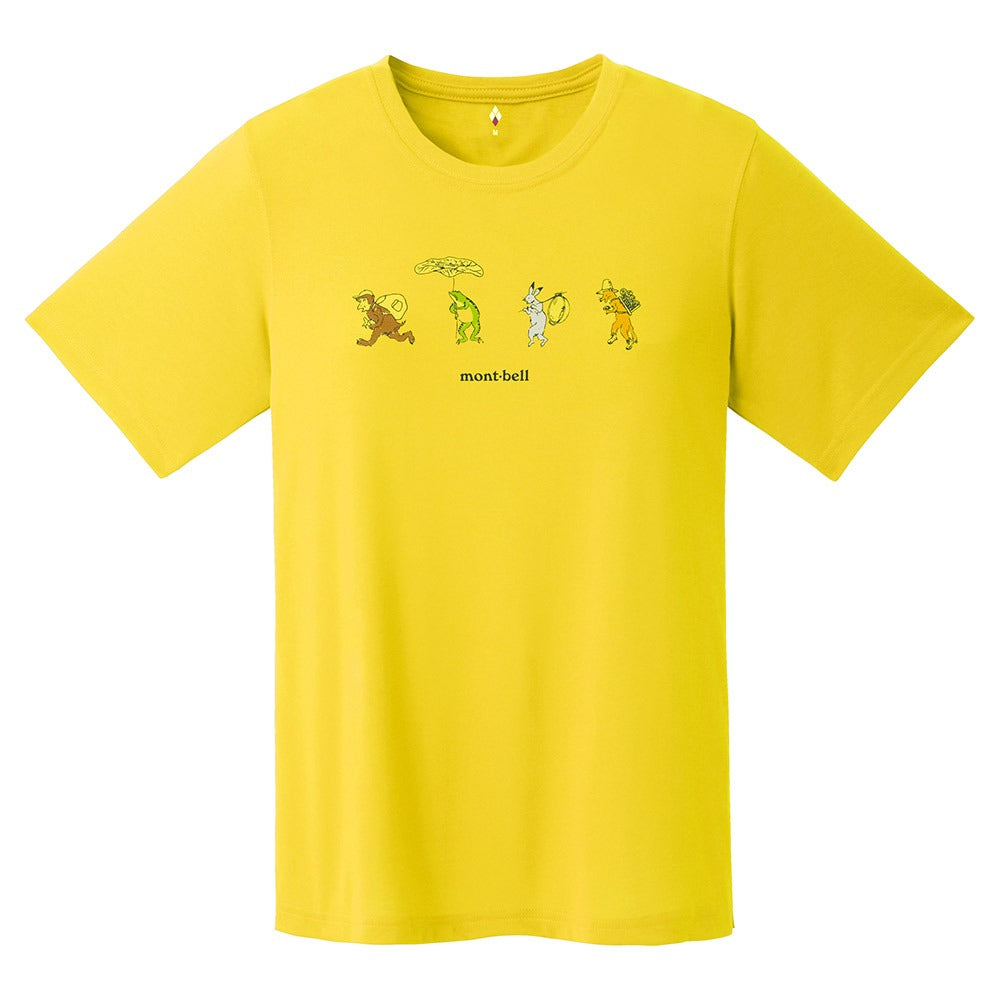 日本童裝 mont-bell  防UV/速乾系列/透氣 野生動物營T恤 XS-XL 親子裝 夏季 TOPS