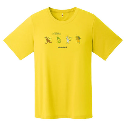 日本童裝 mont-bell  防UV/速乾系列/透氣 野生動物營T恤 XS-XL 親子裝 夏季 TOPS