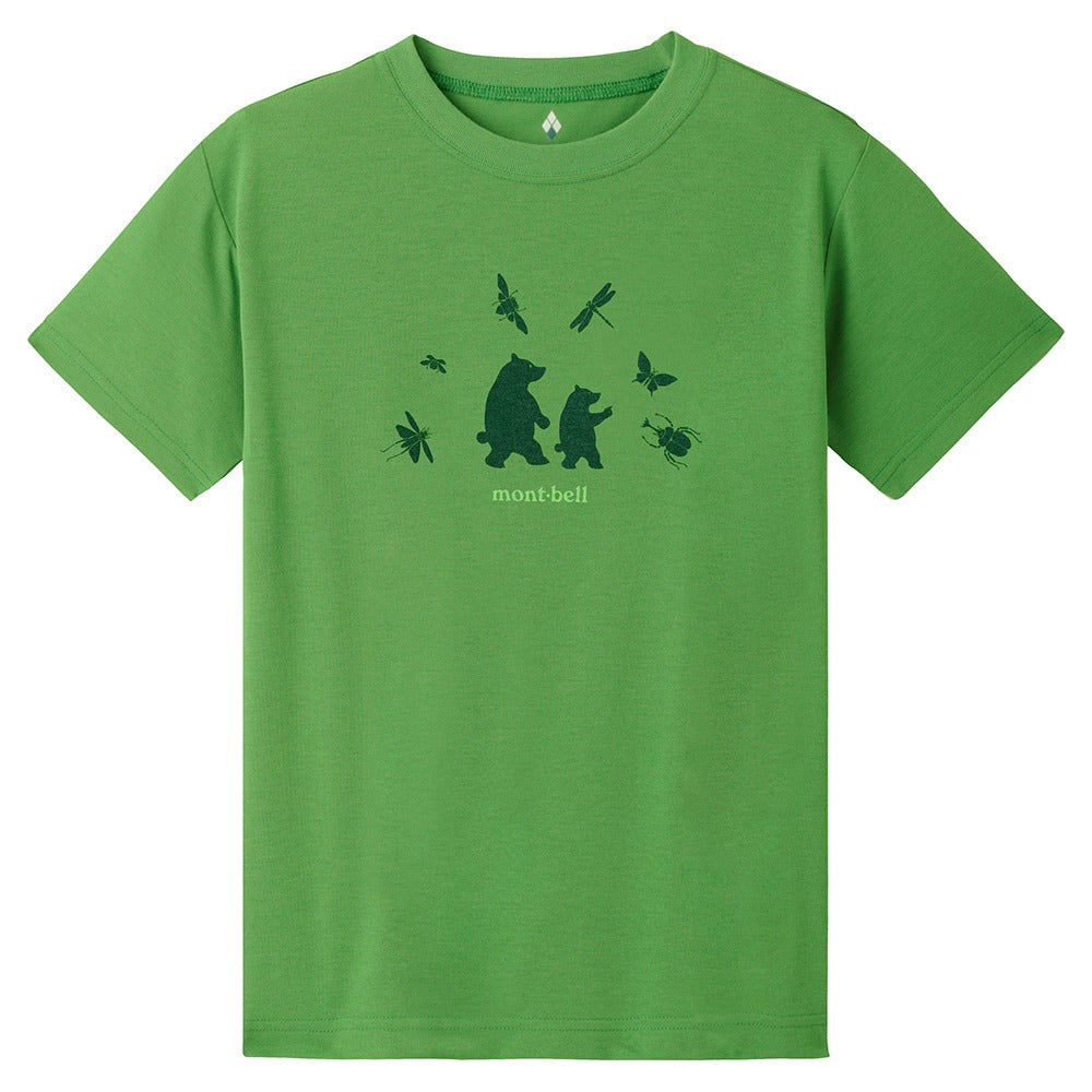日本童裝 mont-bell  防UV/速乾系列/透氣 昆蟲狩獵T恤 XS-XXL 親子裝 夏季 TOPS