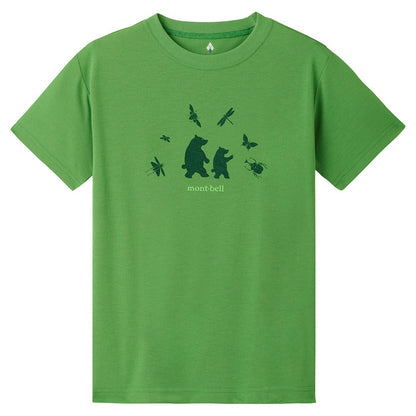 日本童裝 mont-bell  防UV/速乾系列/透氣 昆蟲狩獵T恤 XS-XXL 親子裝 夏季 TOPS