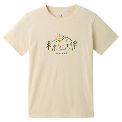 日本童裝 mont-bell  防UV/透氣/彈性 山の朝T恤  140-160cm 親子裝 夏季 TOPS