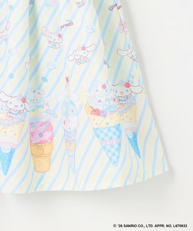 日本童裝 aF#a325 x Sanrio 夢幻連身裙 100-140cm 女童款 夏季 DRESSES