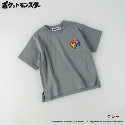 日本童裝 Branshes x Pokemon 印花上衣 100-150cm 女童款 夏季 TOPS