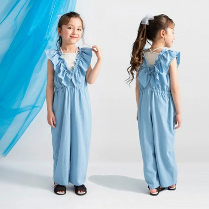 日本童裝 Branshes 4Way 多功能連體褲 90-150cm 女童款 夏季 Jumpsuit