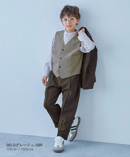 Japanese children's clothing dev!rock waterproof series stand collar thin jacket 100-160cm boys/girls spring and summer outerwear