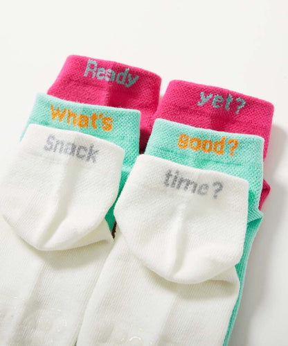 日本直送 dev!rock 襪一套3對 16-24cm 襪系列