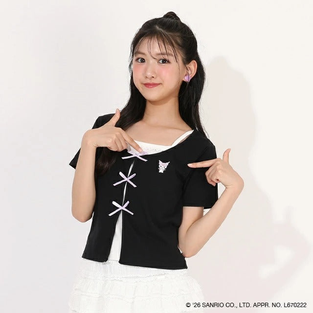 日本童裝 BDL x Sanrio 吊帶疊穿式上衣 120-160cm 女童款 夏季 TOPS