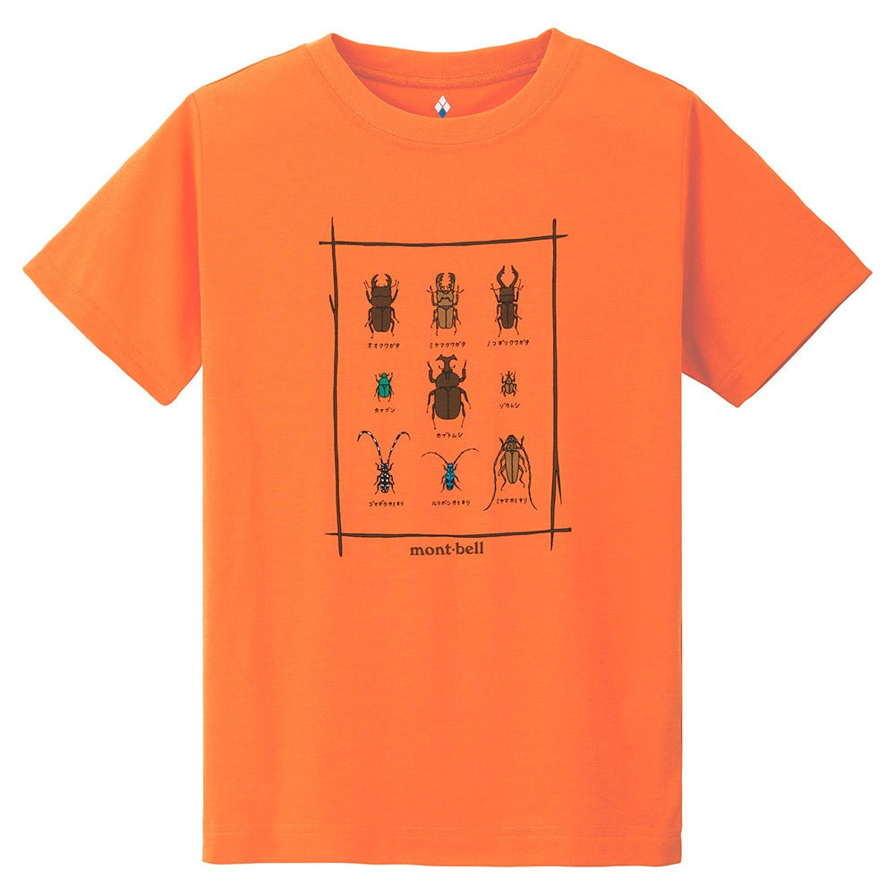 日本童裝 mont-bell 防UV/速乾系列/透氣 甲蟲T恤 140-160cm 親子裝 夏季 TOPS