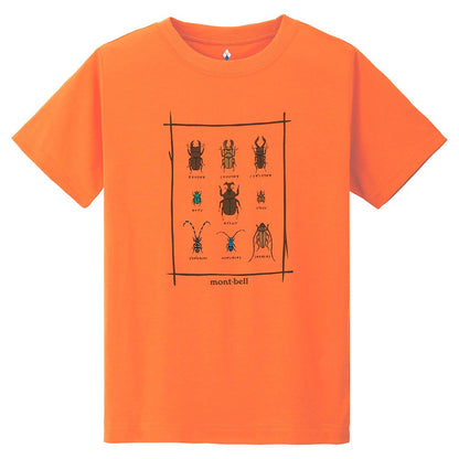 日本童裝 mont-bell 防UV/速乾系列/透氣 甲蟲T恤 140-160cm 親子裝 夏季 TOPS