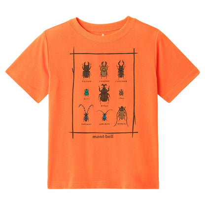 日本童裝 mont-bell 防UV/速乾系列/透氣 甲蟲T恤 100-130cm 親子裝 夏季 TOPS