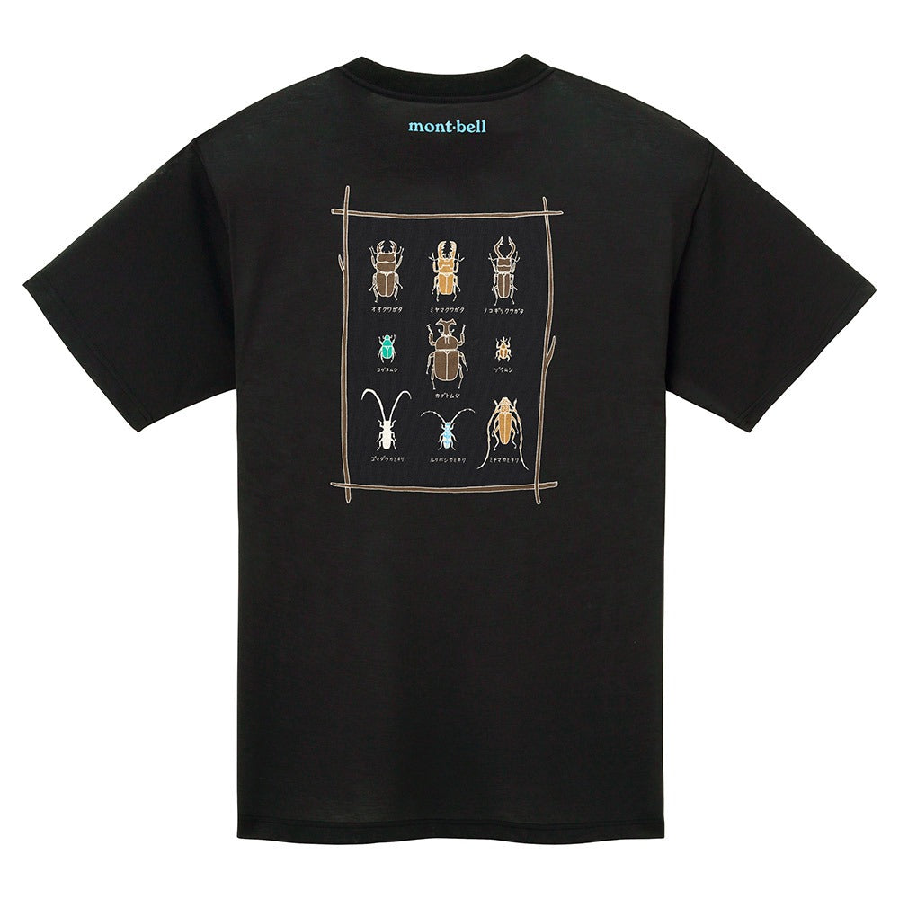 日本童裝 mont-bell  防UV/速乾系列/透氣 甲蟲T恤 XS-XL 親子裝 夏季 TOPS