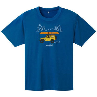 日本童裝 mont-bell  防UV/耐穿 出発T恤 XS-XL 親子裝 親子裝 夏季 TOPS