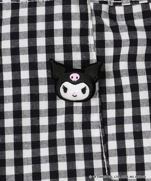 日本童裝 aF#a325 x Sanrio 圓弧鈕扣短褲 100-150cm 女童款 夏季 PANTS