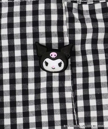日本童裝 aF#a325 x Sanrio 圓弧鈕扣短褲 100-150cm 女童款 夏季 PANTS