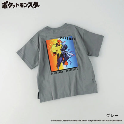 日本童裝 Branshes x Pokemon 印花上衣 100-150cm 女童款 夏季 TOPS