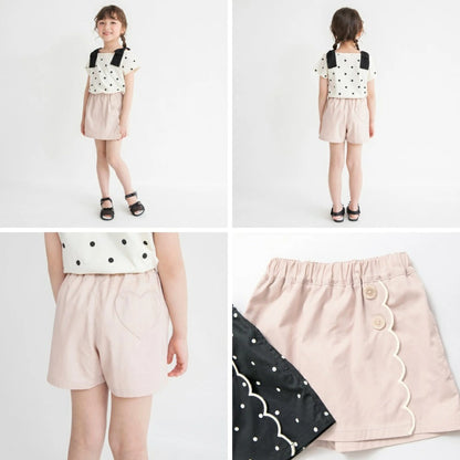 日本童裝 Branshes 荷葉邊裙褲 80-150cm 女童款 夏季 PANTS