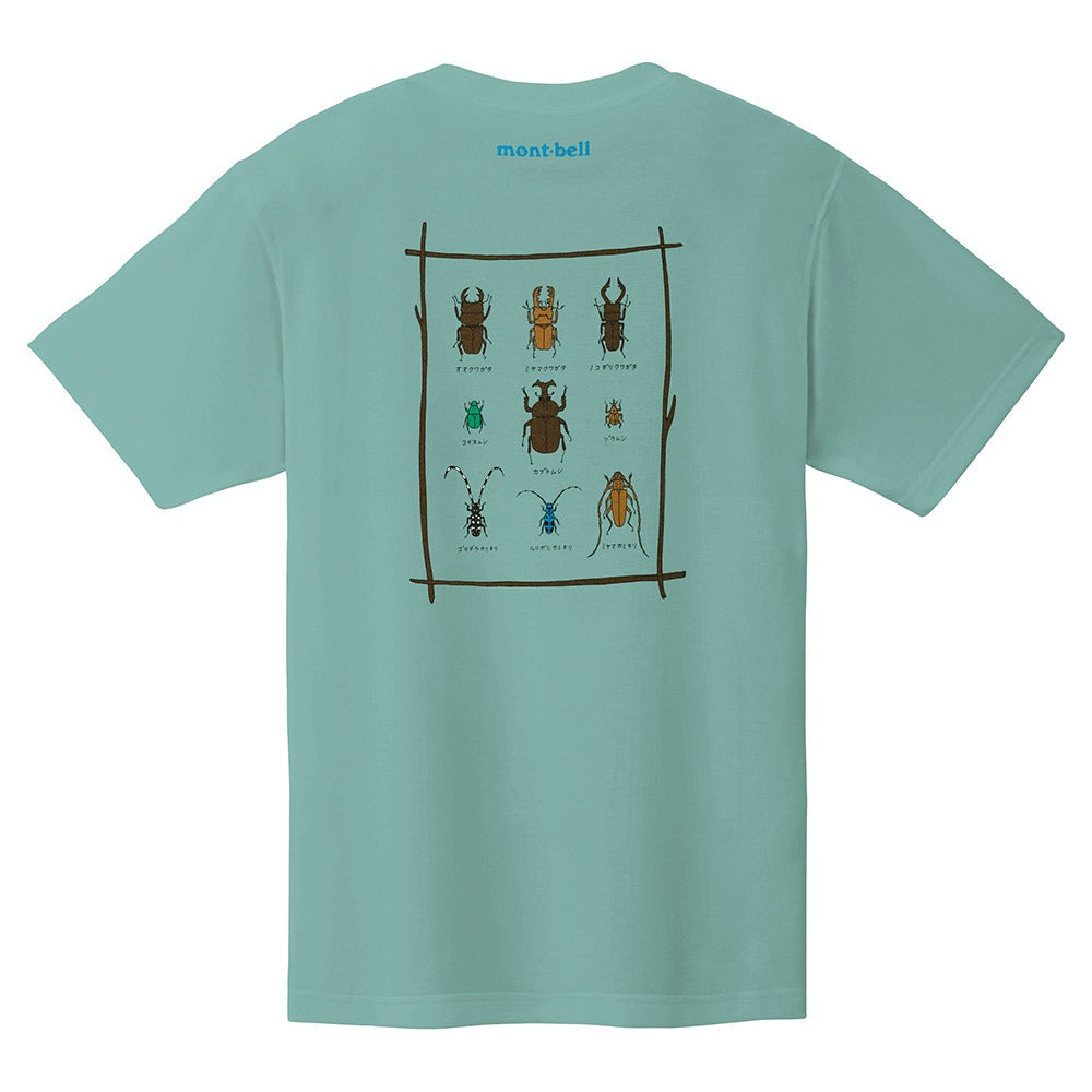 日本童裝 mont-bell  防UV/速乾系列/透氣 甲蟲T恤 XS-XL 親子裝 夏季 TOPS