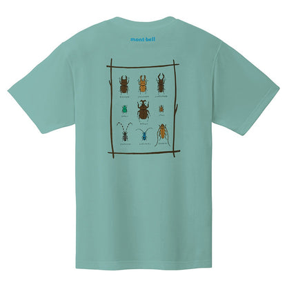日本童裝 mont-bell  防UV/速乾系列/透氣 甲蟲T恤 XS-XL 親子裝 夏季 TOPS