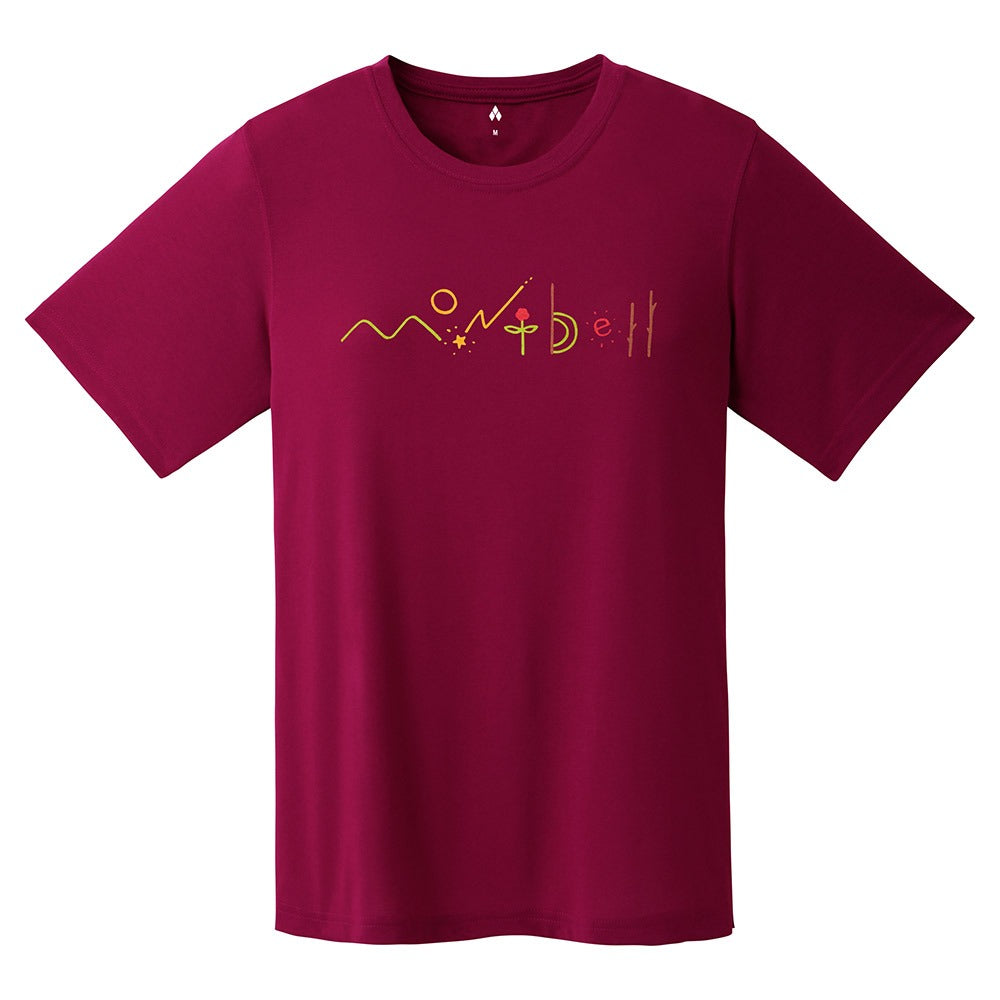 日本童裝 mont-bell  防UV/速乾系列/透氣 字母logoT恤 XS-XL 親子裝 夏季 TOPS