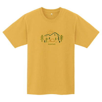 日本童裝 mont-bell  防UV/耐穿 山の朝T恤 XS-XL 親子裝 夏季 TOPS