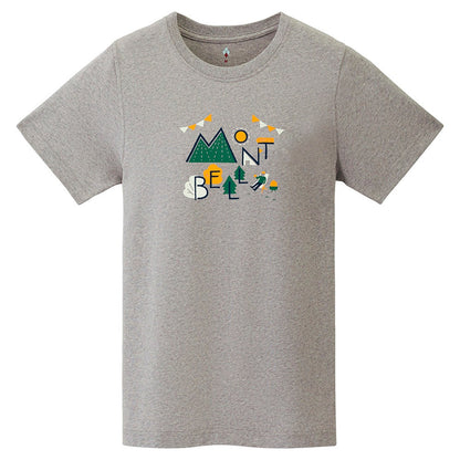 日本童裝 mont-bell  防UV/耐穿 露營T恤 XS-XL 親子裝 夏季 TOPS
