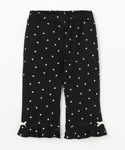 日本童裝 aF#a325 接觸冷感 花邊七分褲 90-140cm 女童款 夏季 PANTS