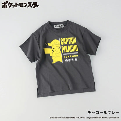 日本童裝 Branshes x Pokemon 印花上衣 100-150cm 女童款 夏季 TOPS
