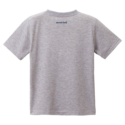 日本童裝 mont-bell  防UV/透氣/彈性 露營T恤 140-160cm 親子裝 夏季 TOPS