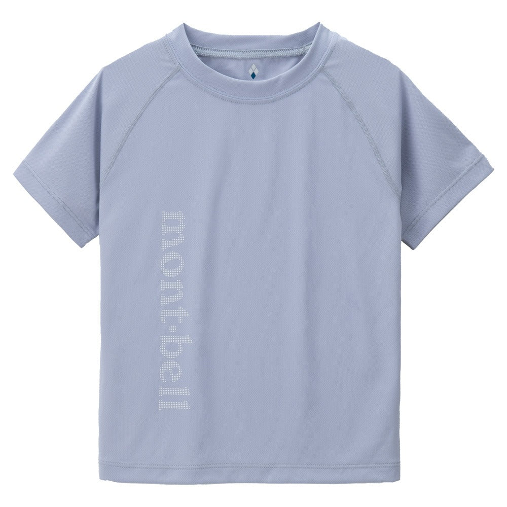 Japanese children's clothing mont-bell UV protection / quick-drying / durable / breathable / odor suppression route asking / forest show / Hokkaido killer whale pattern top XS-XL adult summer TOPS 