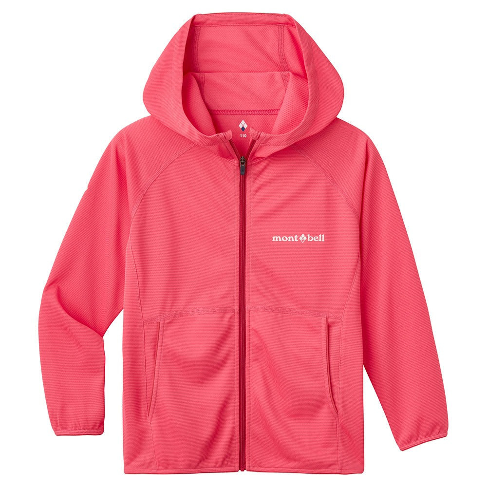 日本童裝 mont-bell 防UV 速乾系列 透氣 運動外套 100-130cm 夏季 OUTERWEAR