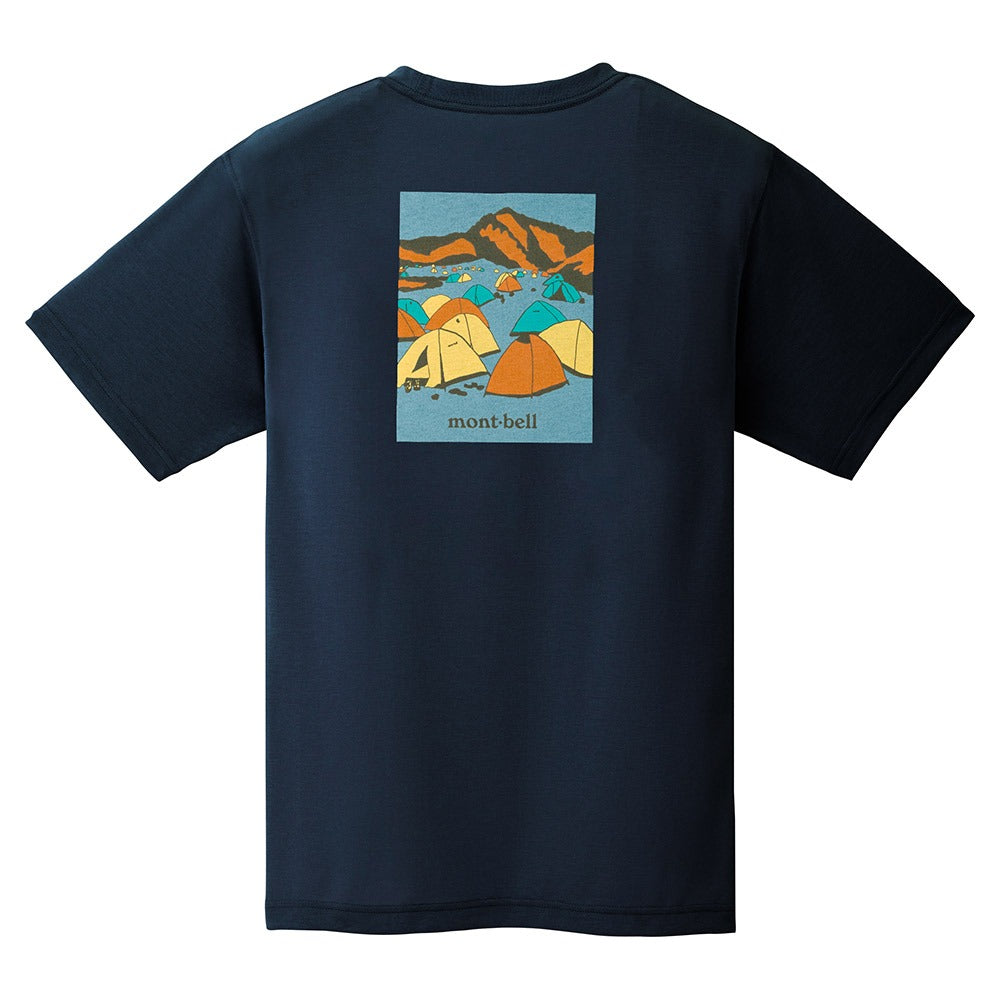 日本童裝 mont-bell  防UV/速乾系列/透氣 日出前T恤 XS-XXL 親子裝 夏季 TOPS