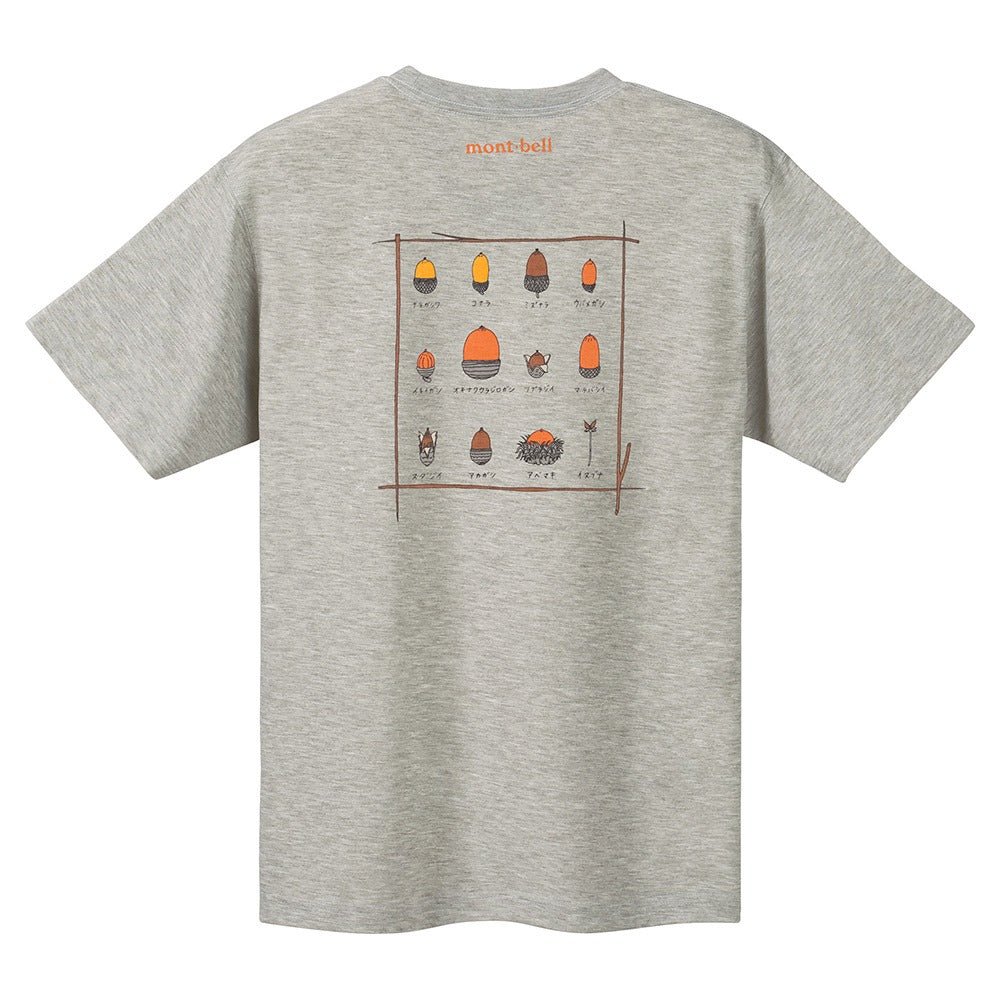日本童裝 mont-bell  防UV/速乾系列/透氣 橡子T恤 XS-XXL 親子裝 夏季 TOPS