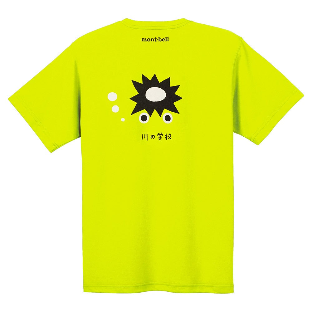日本童裝 mont-bell  防UV/速乾系列/透氣 川の学校T恤 XS-XL 親子裝 夏季 TOPS