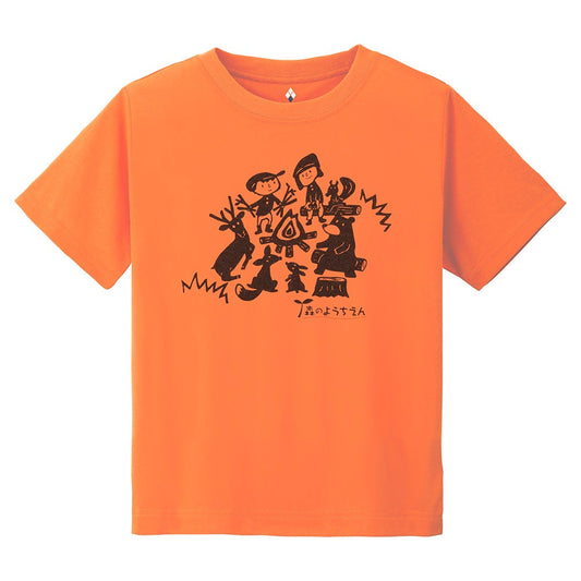 Japanese children's clothing mont-bell UV protection / quick-drying / durable / breathable / odor suppression route asking / forest show / Hokkaido killer whale pattern top XS-XL adult summer TOPS 