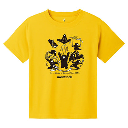 日本童裝 mont-bell 防UV/速乾系列/透氣 森林體操T恤 100-130cm 親子裝 夏季 TOPS