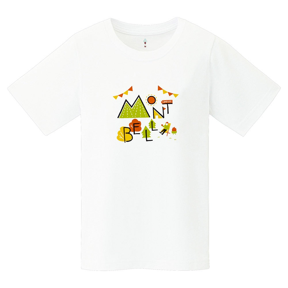 日本童裝 mont-bell  防UV/耐穿 露營T恤 XS-XL 親子裝 夏季 TOPS