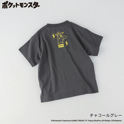 日本童裝 Branshes x Pokemon 印花上衣 100-150cm 女童款 夏季 TOPS