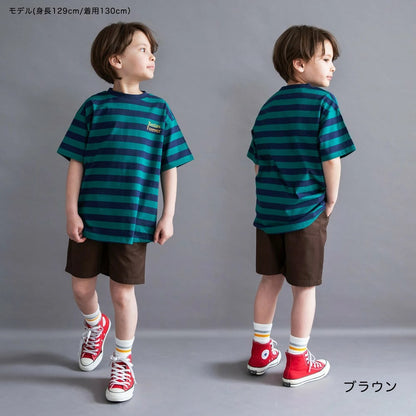 日本童裝 Branshes 休閒短褲 100-160cm 男童款 夏季 PANTS