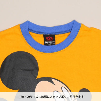 Japanese BDL x Disney parent-child print tops (80-150cm) for boys and girls (summer TOPS) 