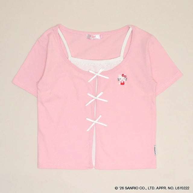日本童裝 BDL x Sanrio 吊帶疊穿式上衣 120-160cm 女童款 夏季 TOPS