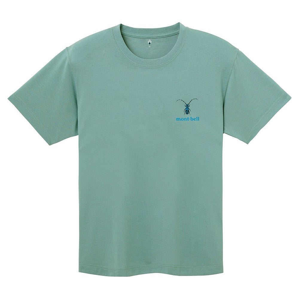 日本童裝 mont-bell  防UV/速乾系列/透氣 甲蟲T恤 XS-XL 親子裝 夏季 TOPS
