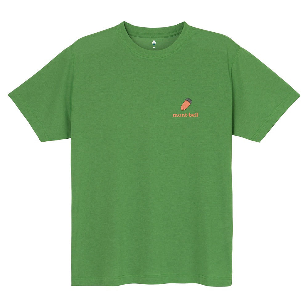 日本童裝 mont-bell  防UV/速乾系列/透氣 橡子T恤 XS-XXL 親子裝 夏季 TOPS