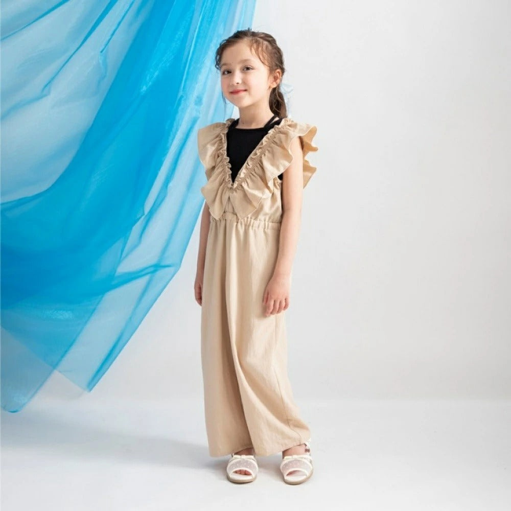 日本童裝 Branshes 4Way 多功能連體褲 90-150cm 女童款 夏季 Jumpsuit