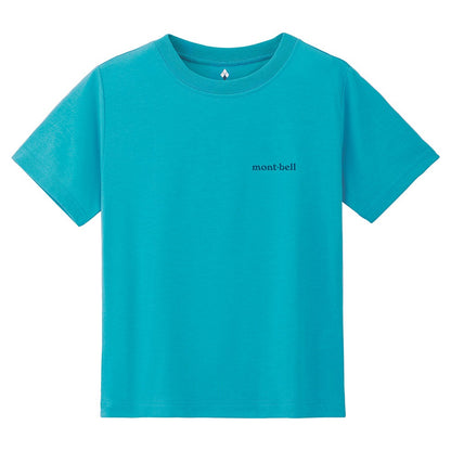 日本童裝 mont-bell  防UV/透氣/彈性 自然熊T恤  100-130cm 親子裝 夏季 TOPS